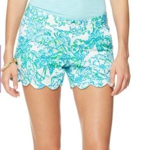 lilly Pulitzer Buttercup Scallop Hem Short